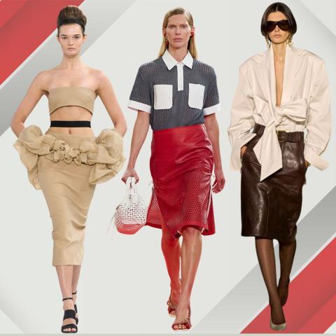 Η άνοιξη φορά pencil φούστα 