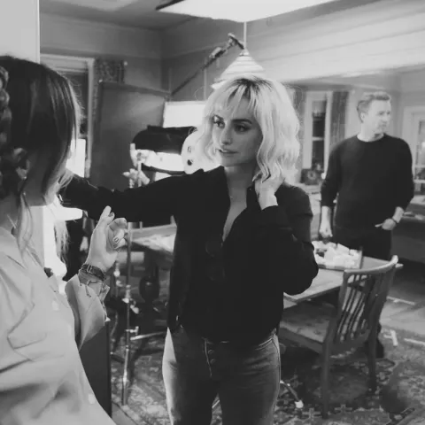 Η Πενέλοπε Κρουζ με ξανθά μαλλιά/Φωτογραφία Instagram/@penelopecruz_info  