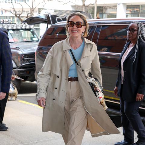 Η Σάρον Στόουν στη Νέα Υόρκη