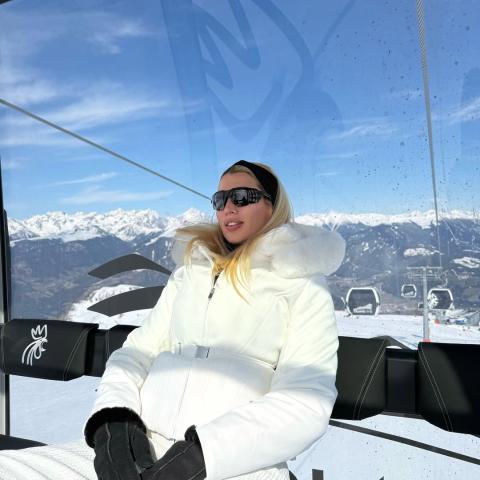  Για σκι στους Δολομίτες - Φωτογραφία Instagram: Konstantina Spyropoulou 