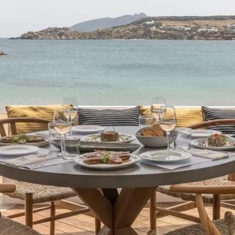 Φωτογραφία: Εστιατόριο Blue Oyster, Αμπελάς, Πάρος