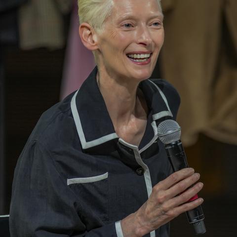 Tilda Swinton in Athens