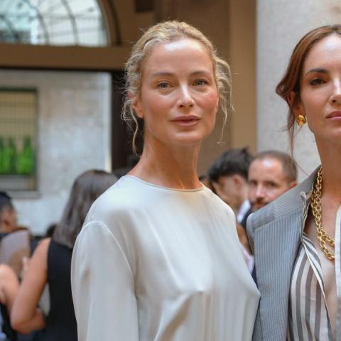 Η Carolyn Murphy και η Eugenia Silva σε επίδειξη μόδας