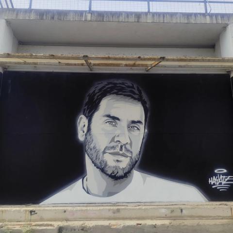 Ο Γιώργος Μαζωνάκης έγινε graffiti