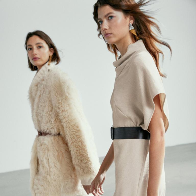 Massimo Dutti φόρεμα πλεκτό