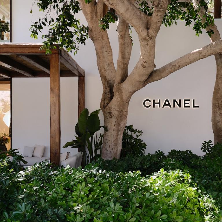 Chanel μπουτίκ Μύκονος