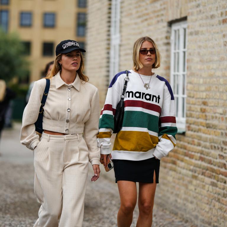 γυναίκες στην εβδομάδα μόδας της Κοπεγχάγης